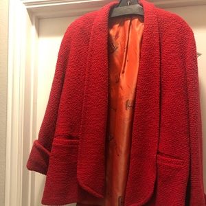 1950’s Red Boucle Jacket